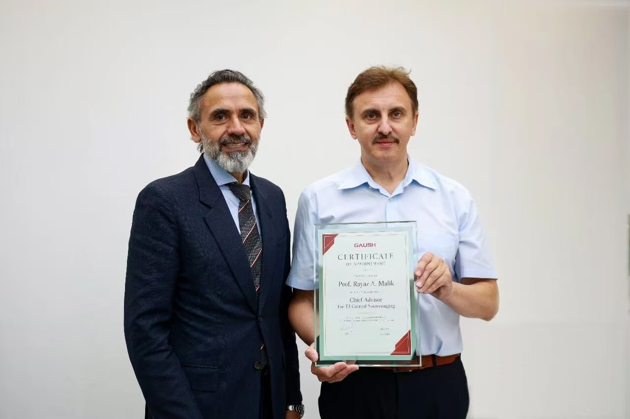 Professor Rayaz A. Malik, world‑renowned expert in diabetic peripheral neuropathy, takes on the role of Chief Advisor for Gaush's T3 Corneal Confocal Microscope.